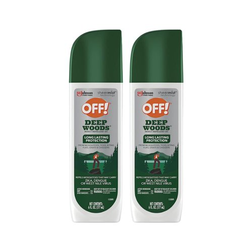 OFF! Deep Woods Off! Insect Repellent Pump 6 oz (Pack of 2)