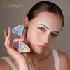 BRAWNA Pro PMU Mapping Kit for Eyebrows and Lips, 1 Countour Yellow Mapping Paste, 1 Yellow Mapping String, 1 Angled Eyebrow Brush