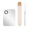 Foundation Palette, Foundation Spatula, Makeup Mixing Palette, Makeup Spatula Tool, Makeup Mixing Tray, Nail Art Palette for Mixing Foundation Nail-Art