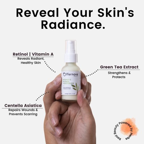 Intensive Retinol Moisturizer - Deep Hydration Night Cream 2.5% Vitamin A & Hyaluronic Acid + Vitamin E - Crema Humectante Intensiva de Retinol - Antiarrugas con Ácido Hialurónico y Vitamina E