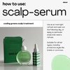 Bread BEAUTY SUPPLY scalp-serum: Cooling Greens Exfoliating Scalp Treatment | All Hair Types | Colour Safe, Silicone Free, Cruelty-Free, Vegan | 1.7 oz 50 mL.