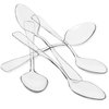Tasting Mini Spoon - LORESO 100CT Mini Plastic Clear Spoons For Dessert, Ice Cream, Yogurt & Appetizer - BPA Free, Reusable 3.8Inches