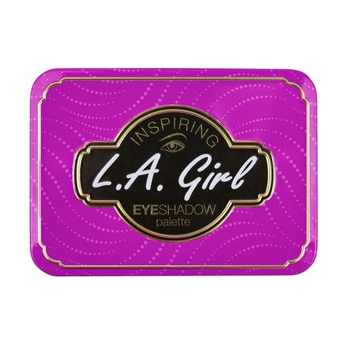 L.A. Girl Inspiring Eyeshadow Palette, Get Glam & Get Going, 0.21 Ounce,GES336