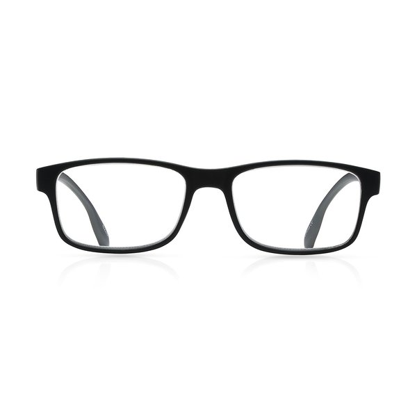 SAV Eyewear Men's Flex 2 5029 Black Reading Glasses