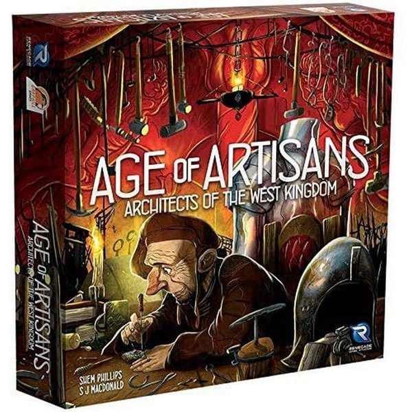 Renegade Game Studios Age of Artisans - Architects of The West Kingdom- Game for 1-6 Players Aged 12 & Up