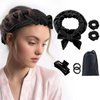 Dafeng No Heat Curling Headband - 70'' Long Hair Wrap for Heatless Curls, Sleep in Hair Curlers, Non Heat Hair Curlers, Heatless Curls Overnight for Women