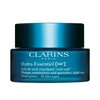 Clarins Hydra-Essentiel Night Cream | Intense Hydrating Moisturizer | 60 Seconds to Plumper Skin* | 24H Hydration* | Double Dose Of Hyaluronic Acid | Vegetal Squalane | All Skin Types | 1.7 Oz
