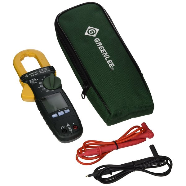 Greenlee - Clampmeter, Ac (Cm-860) (Pop), Elec Test Instruments (CM-860), 600 AMP