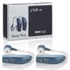 Digital Hearing Amplifier - Personal Hearing Enhancement Sound Amplifier Pair, Rechargeable Digital Hearing Amplifier with All-Day Battery Life, Modern Blue
