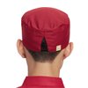 Hyzrz Unisex Chef Hats Adjustable Kitchen Cooking Caps with Breathable Mesh Top (Red)