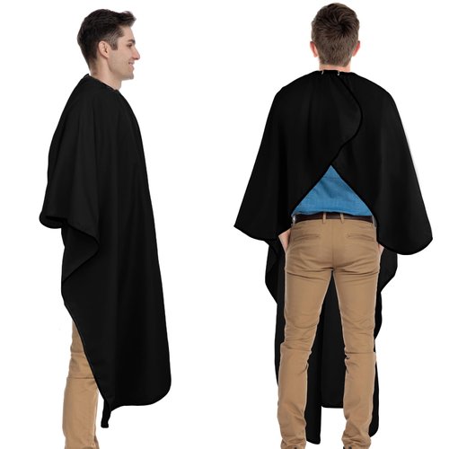 woniutch Professional Barber Cape with Neck Duster Brush and Hair clip; Hair Cutting Cape and Salon Cape for Men and Women