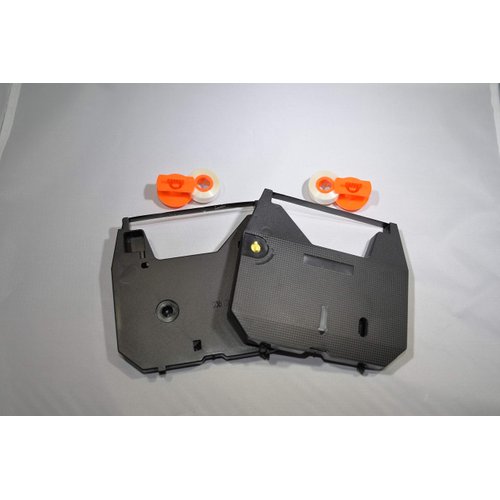FJA Products Compatible Typewriter Ribbons & Correction Tape Spools for Brother ML-100 / ML-300 / ML-500 Typewriters. Includes 2 Black Typewriter Cassettes and 2 Lift Off Correction Spools
