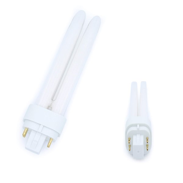 Technical Precision Replacement for Sylvania F13dtt/27k Light Bulb 13W 2700K Light Bulb with GX23-2 2 Pin Base - Warm White T4 Quad Tube CFL - 1 Pack