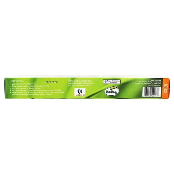 BioBag Gallon Food Storage Bags Pack of 15