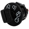 HD Switch GY20074 AM133597 Starter Ignition Key Switch fits John Deere Scotts Sabre Lawn Mower Garden Tractor - Includes 2 Key & Free Keychain