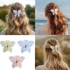 AMO HERMOSE Butterfly Hair Clips,9 PCS Hair clips for women,Multi-Styles Claw Clips for Thick Hair Thin Hair,Strong Hold Non-Slip Hair Accessories for Styling