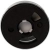 Westbrass A493CH-07 Patented Deep Soak Round Replacement 2-Hole Bathtub Overflow Cover for Full and Over-Filled Closure, Satin Nickel