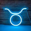 The Zodiac Horoscope Neon Sign, Taurus LED Neon Signs for Wall Decor, Astrology Zodiac Horoscope Neon Lights Beautiful Spiritual Gift, Birthday Gift, Home Kids Room Decor Taurus