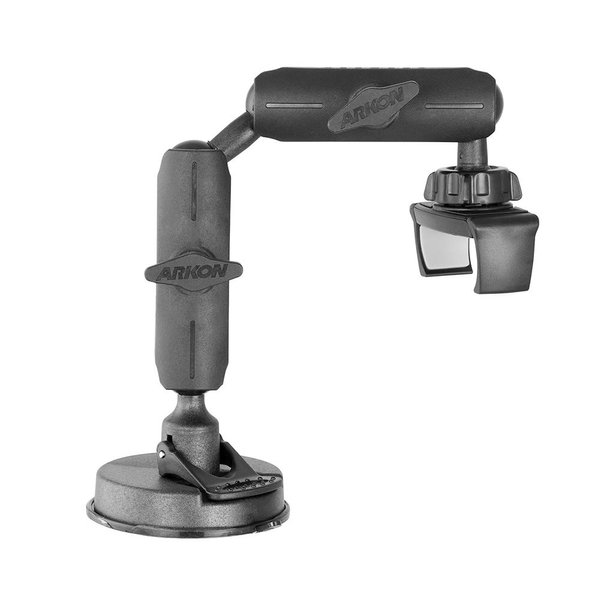 ARKON Mobile Grip 5 Robust Phone Mount Holder for iPhone 11 XS XR X Galaxy Note 20 10 S20 S10 Retail Black (MG5RM279)