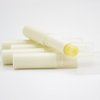 24Pcs Empty Lipstick Lip Balm Tube Container Holder Lip Gloss Case Tube Bottle for DIY(Rice White)