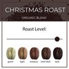 The Bean Organic Coffee Company Christmas Roast, Dark Roast, Ground Coffee, 16-Ounce Bag