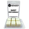 Candlecopia Sweet Patchouli Strongly Scented Hand Poured Vegan Wax Melts, 12 Scented Wax Cubes, 6.4 Ounces in 2 x 6-Packs