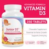Zahler Junior D3 Vitamins 1000 IU - Chewable Vitamin D3 for Kids - Vitamin D for Kids to Support Bone, Teeth & Immune Health - Kosher Kids Vitamin D3 Orange Flavor - D3 Vitamins for Kids (250 Count)