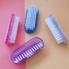 Nail Brush for Cleaning Fingernails Two Sided Hand Fingernail Scrub Brush Soft Stiff Bristles Nails Toes Scrubber for Men Women Kids,4 PCS