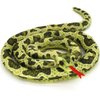HWD 3.6 ft Long Soft Snake Dolls, Cute Stuffed Animals Plush Pranks Spoof Stuff Toys, Gifts for Kids, Children, Birthday, Halloween, Christmas, Home Decoration (Green)