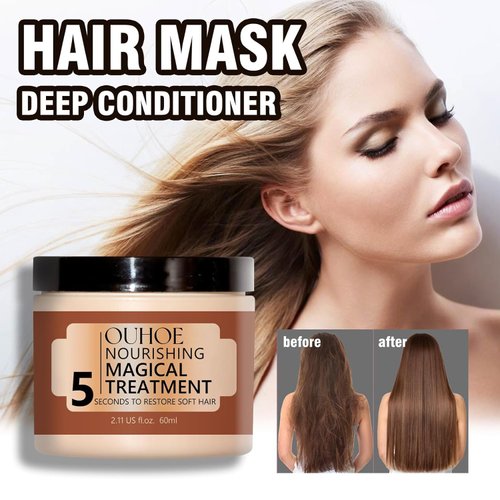 Oprtuisi 2Pcs Nourishing Magical Hair Mask, Karasell Collagen Hair Mask, Spartan Root Activator Shampoo Promotes Hair Growth