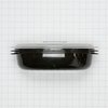 Whirlpool W10660052 Universal Microwave Steamer, 13 3/4" x 8 1/2" x 5 1/4", Black