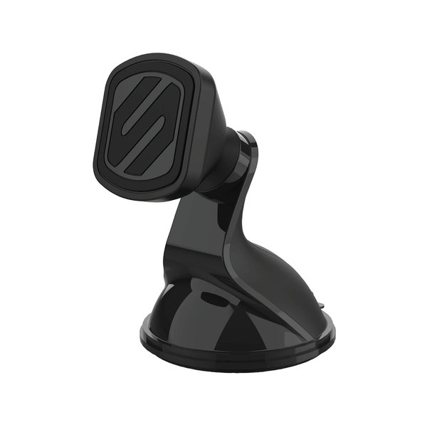 Scosche MMWSM-XCES0 MagicMount Select Magnetic Phone, GPS, or Tablet Suction Cup Car Cell Phone Holder, 360 Degree Adjustable Head, StickGrip Suction Cup Phone Car Mount, Black