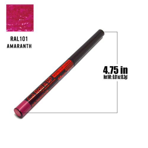 Jcat Beauty RAL101 Amaranth Auto Roll it Up Lip Liner Lipliner Pencil + Free Zipbag