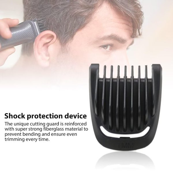 2024 Upgrade Replacement 1mm Hair Comb Compatible for Ph-ilips Norelco 30mm Blade MG3750, MG5750, MG7750, MG7770, MG7790 Models