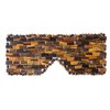 ideayard Jade Eye Mask Tiger Eye Cooling Jade Sleep Eye Mask 100% All Natural Soothe Stone Eye Mask