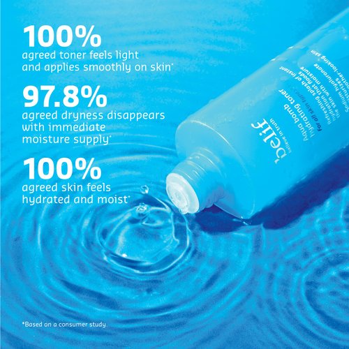 belif Aqua Bomb Hydrating Toner with Hyaluronic Acid, Lightweight Moisturizing Water Facial Toner, Good for Dry Skin and Uneven Texture, For Normal, Dry, Combination, Oily Skin, Korean Skin Care
