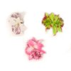 yueton Pack of 6 brooch Women's Orchid Hair Clip Flower Hair Pin Bobby Pin Bridal Party Hair Decor Accessories