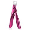 GAOY Acrylic Nail Clippers, Professional Stainless Steel Edge Cutter for False Nail Tips Poly Nails Fake Artificial Nails, Salon & Home Use Nail Art Accessories Sharp Blade Clip Manicure Tool, Plum