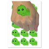 Peeking Iguana Temporary Tattoo Water Resistant Fake Body Art Set Collection - 54 1" Tattoos (1 Sheet)
