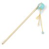 Hair Stick for Bun Kanzashi Metal Hair Pin Japanese Style Hairpin Hair Chopstick Hair Accessory for Women for Women (SAKURA ball/Blue)