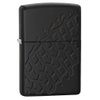 Zippo Armor Tire Tread Black Matte Pocket Lighter