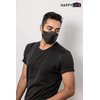 (10PCS) Black Disposable KF94- Face Mask, 4-Layer Filters Breathable Comfortable Nose, Good Day, Dust Mask, Black KF94 Masks Made in Korea.