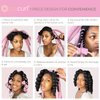 Octocurl Octopus Heatless Hair Curler - Hair Curlers to Sleep In, Overnight Curls, Heatless Curls Headband, Hair Curlers No Heat, Heatless Curlers Hair Rollers, Curlers for Short Hair (Satin - Jade)