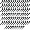 100 Pieces Single Prong Hair Clips, BetterJonny Black Section Hair Clips 1.75 Inches Curl Clips Metal Alligator Clips Hair Pins for Hair Salon Hair Extensions