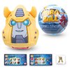 Transformers MiraBall Mystery Expandable MAXI Plush to Unbox, Collectible Squishy and Soft Plush with 4 Surprise, Limited Edition, Great Toy Gift for Kids Aged 3+ (1-Pack)