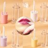 Qeuly 4Pcs Empty Lip Gloss Tubes, 6ml Clear Lip Gloss Tubes with Wand, Plastic Lip Balm Gloss Containers for DIY Makeup Lipgloss Making Kit (D25xH86mm) (colorful)