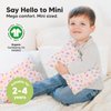 Mini Toddler Pillow with Pillowcase - 9x13 My Little Dreamy Mini Pillow, Organic Toddler Pillows for Sleeping, Kids Pillow, Small Pillows, Travel Pillows for Sleeping, Toddler Bed Pillows(Flutter)