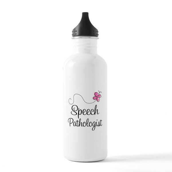 CafePress Speech Pathologist But Stainless Water Bottle 1 1.0L (34 oz) Stainless Steel Water Bottle