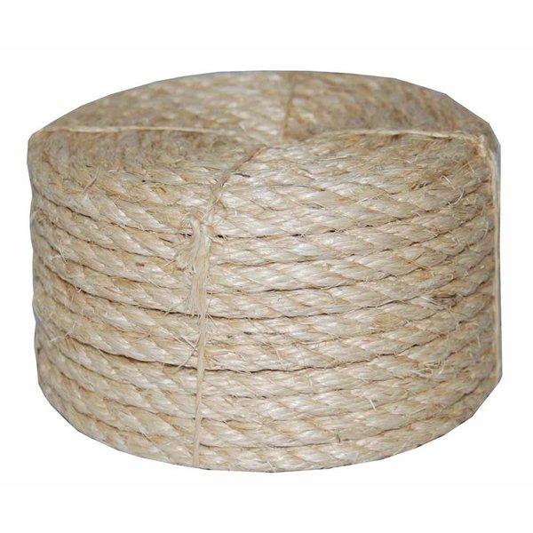 T.W. Evans Cordage Co. 22-405 3/8 in. X 50 ft Twisted Sisal Rope