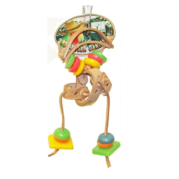 Prevue Wrangler Dangler Peppi Bird Toy